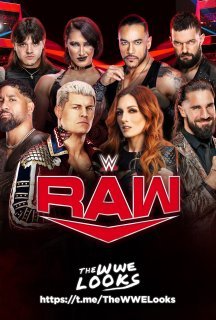 WWE Понеділкове RAW 32 сезон постер