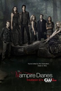 Щоденники вампіра 4 сезон постер