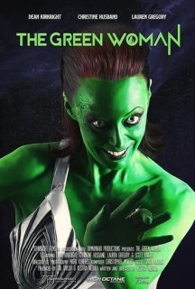 Зелена жінка постер
