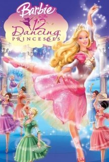Барбі та 12 Танцюючих принцес постер