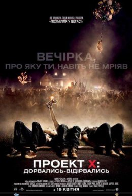 постер до фільму Проект X дивитися онлайн