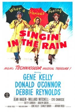 постер до фільму Співаючи під дощем дивитися онлайн