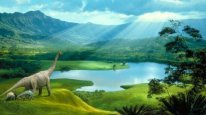 кадри з фільму Динозавр
