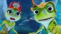 кадри з фільму Принцеса-жаба: Таємниця чарівної кімнати / Жаб'яче королівство. Таємниця кришталевої жаби