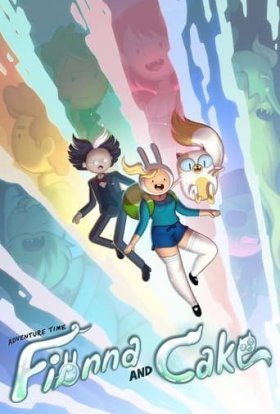 постер серіалу Час пригод: Фіонна і Кейк