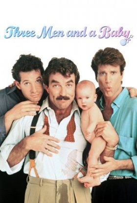 постер до фільму Троє чоловіків і немовля дивитися онлайн