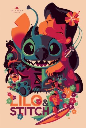 постер серіалу Ліло і Стіч