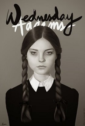 постер серіалу Доросла Венсді Адамс